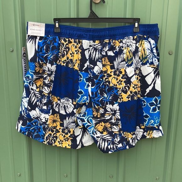 Men’s Corona Tropical Print Board Shorts Swim Trunks Beach Size 3XL - Picture 3 of 10
